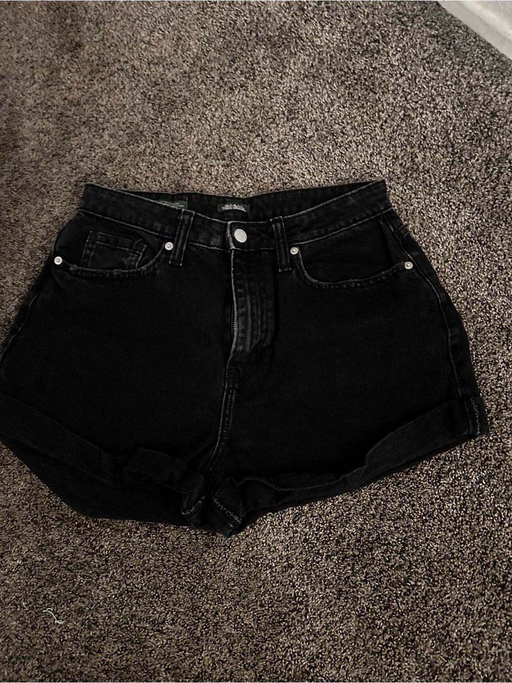 wild fable Black High Waist Shorts Size 8 0515